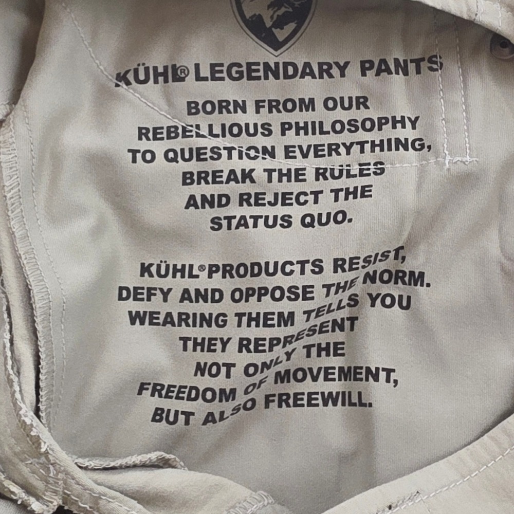 Kuhl Men 32x34 Tan Outdoor Tactical Hiking Workwear Canvas Utility Pants 6653 - Picture 11 of 16